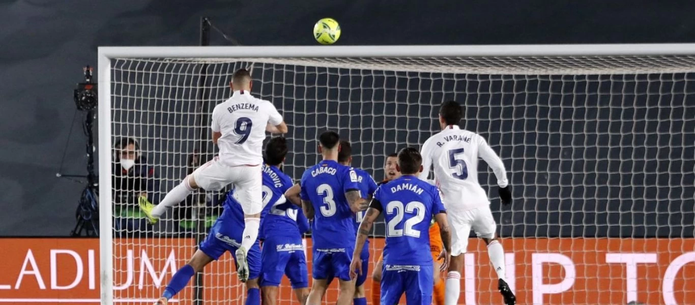 Ρεάλ Μαδρίτης - Χετάφε 2-0: Εκμεταλλεύτηκε το στραβοπάτημα της Ατλέτικο και πλησίασε στην κορυφή